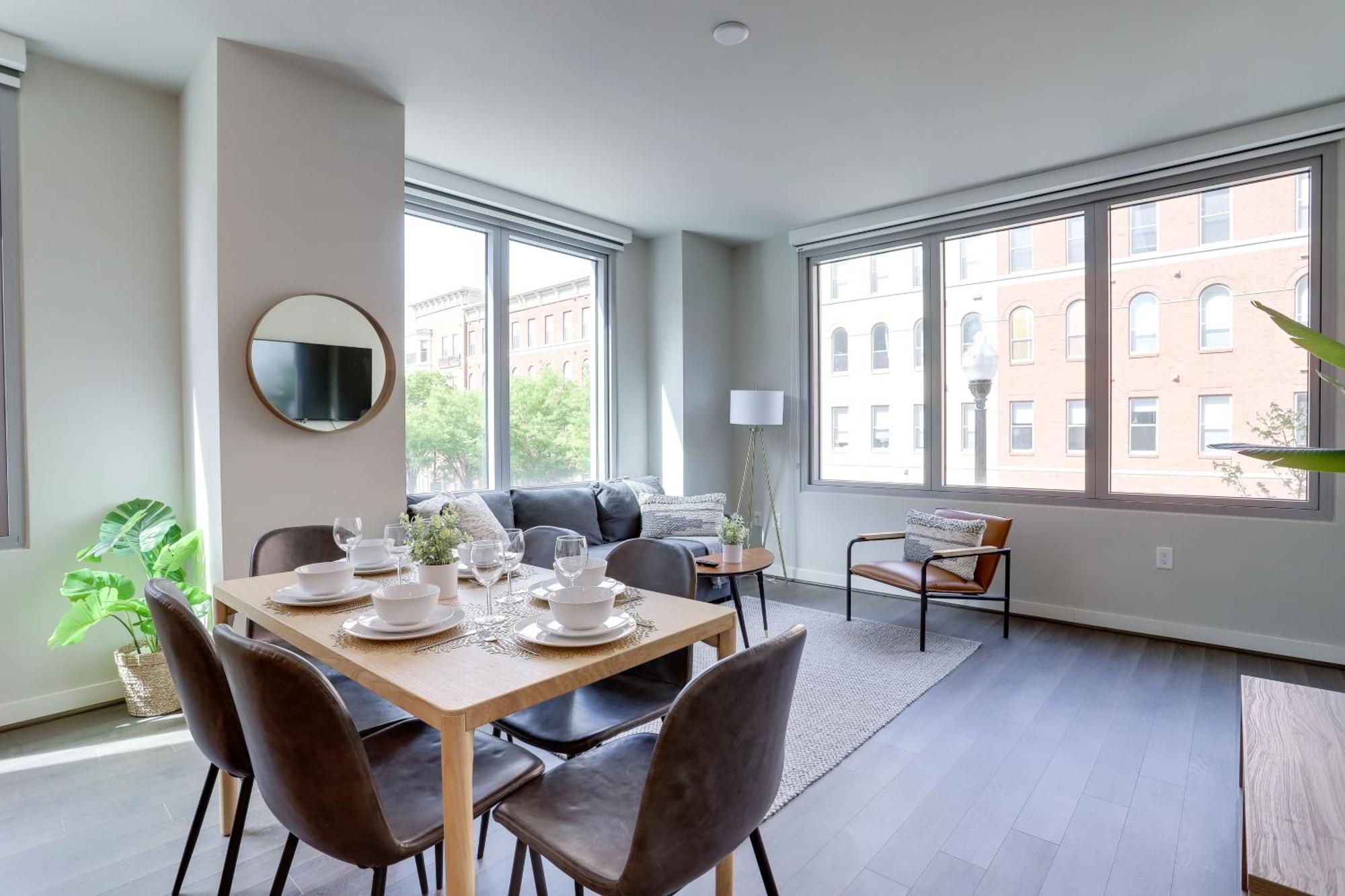 Stylish Condo At Clarendon With Rooftop Views Arlington Extérieur photo